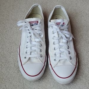White Converse All Stars